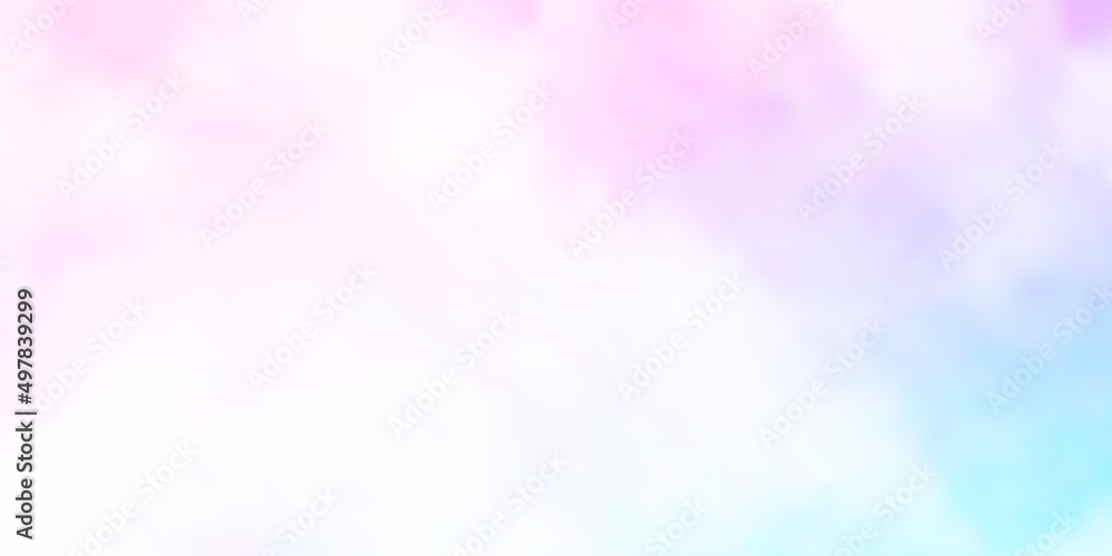Light Pink, Blue vector template with sky, clouds. Light Pink, Blue vector template with sky, clouds.