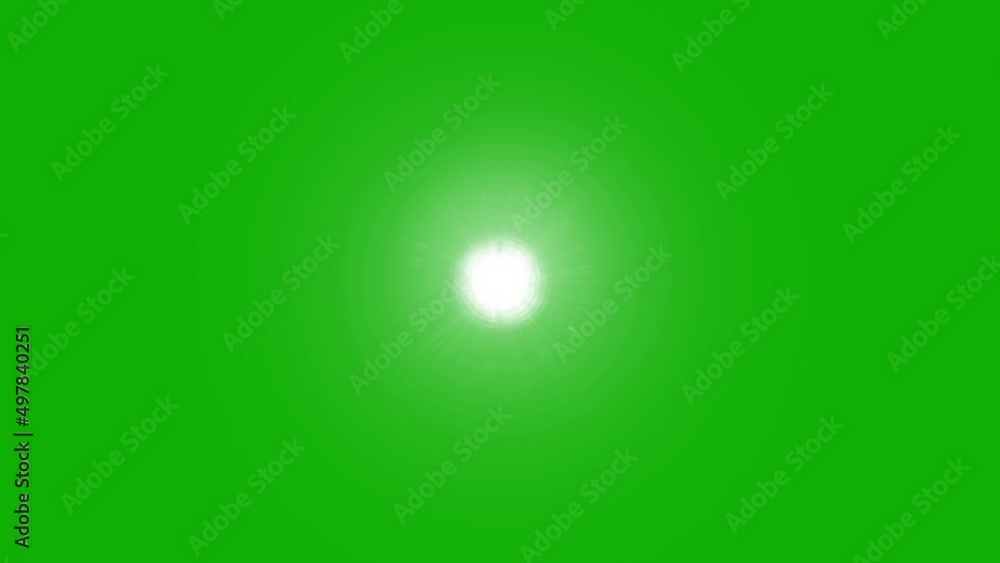 Glowing star motion graphics with green screen background Glowing star motion graphics with green screen background
