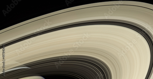 Fotografi The spectacular rings of the Planet Saturn