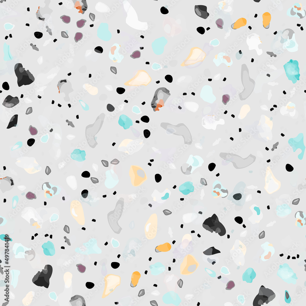 Terrazzo Texture Vector. Flooring Seamless Pattern Terrazzo Texture Vector. Flooring Seamless Pattern