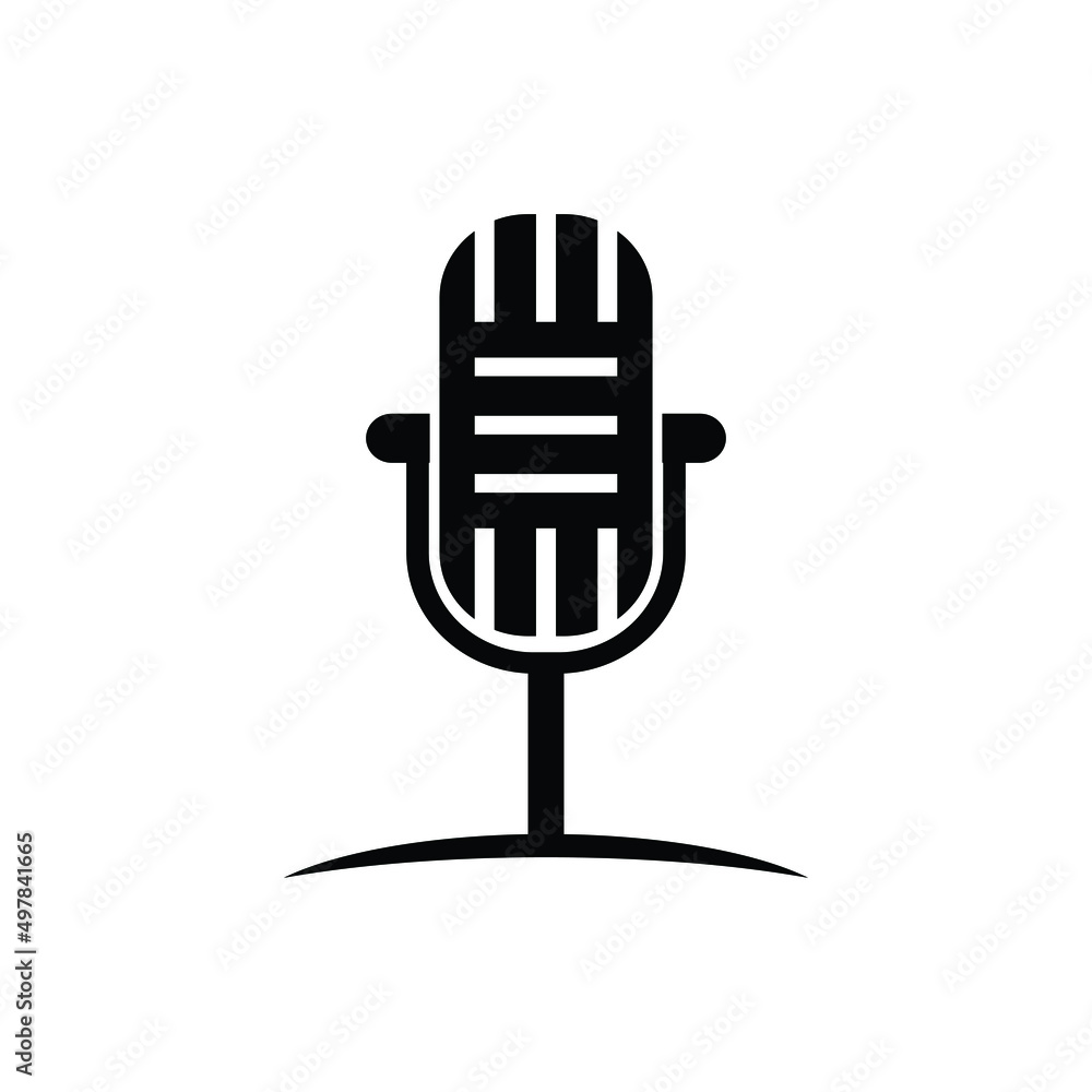 microphone icon vector illustration microphone icon vector illustration
