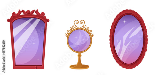 Set Magic mirror in frame