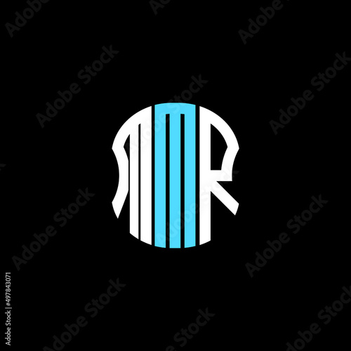 MMR letter logo creative design with vector graphic photo