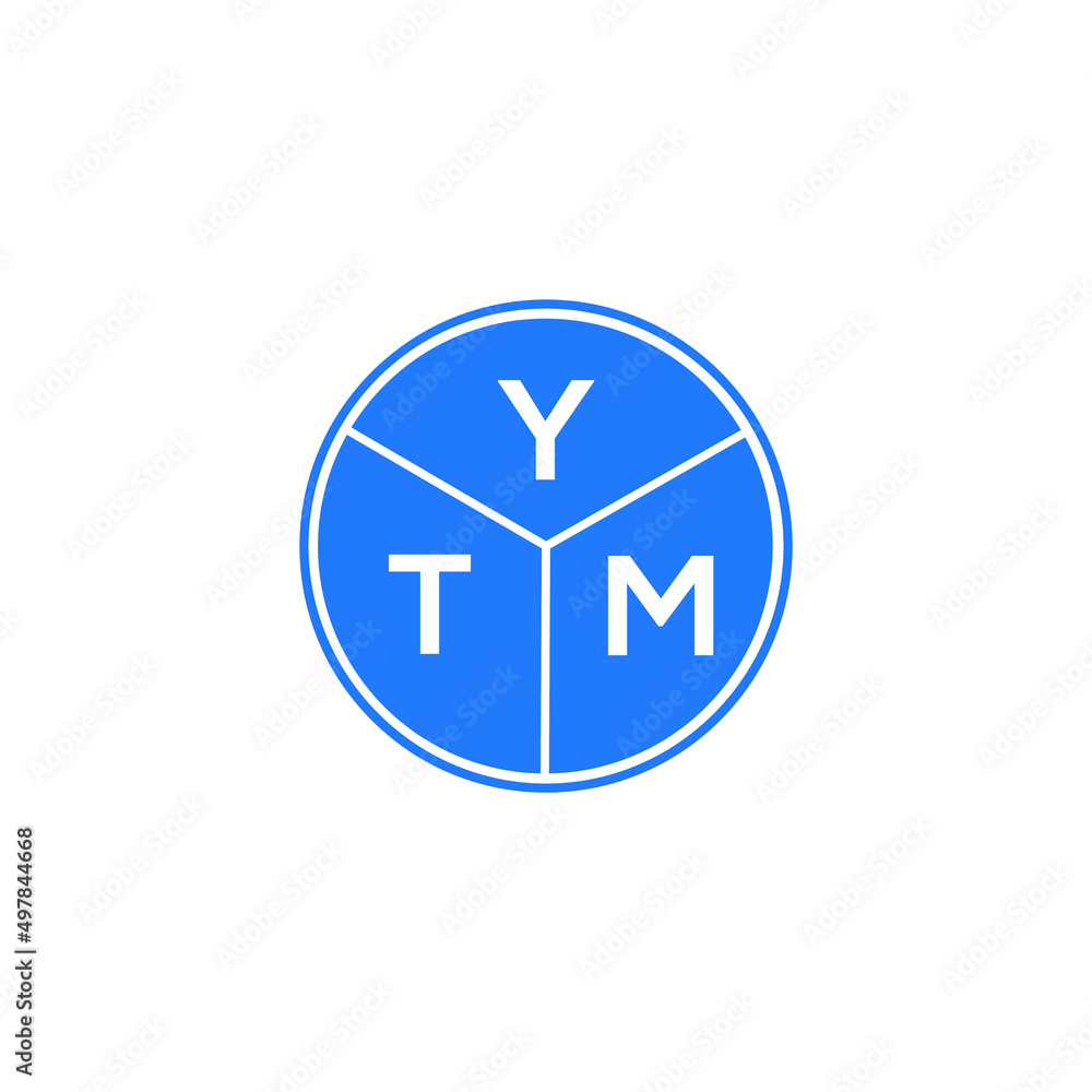 YTM letter logo design on white background. YTM creative circle letter logo concept. YTM letter design. YTM letter logo design on white background. YTM creative circle letter logo concept. YTM letter design.