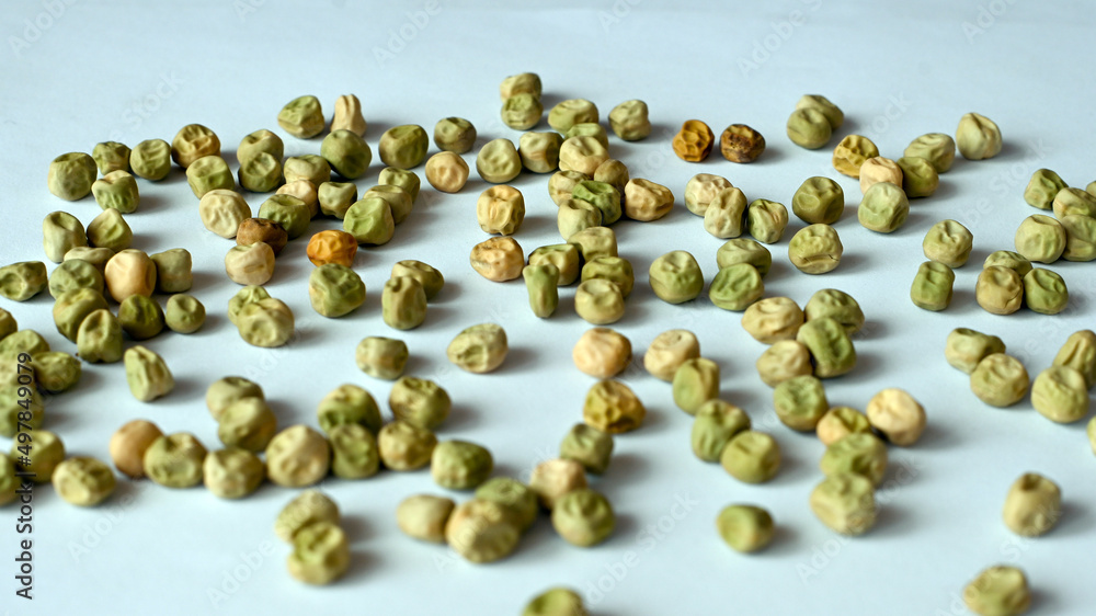 Raw Whole Dry Pea Grains, agricultural season concept Raw Whole Dry Pea Grains, agricultural season concept