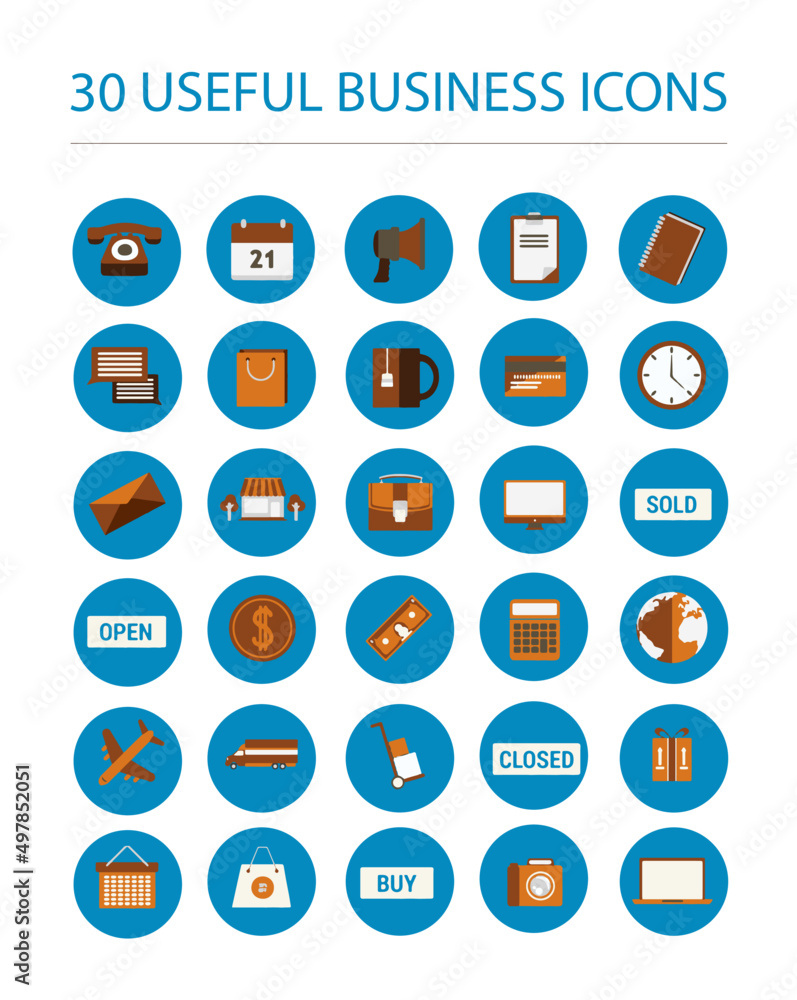 30 Useful Business Icons 30 Useful Business Icons