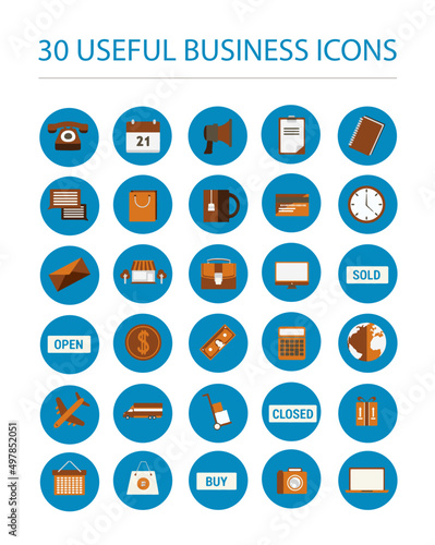 30 Useful Business Icons
