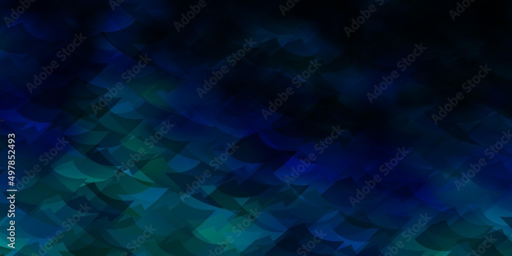 Light BLUE vector backdrop with lines, triangles. Light BLUE vector backdrop with lines, triangles.