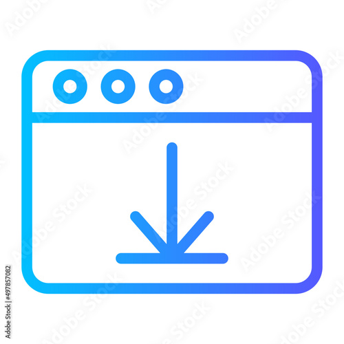 cpi gradient icon