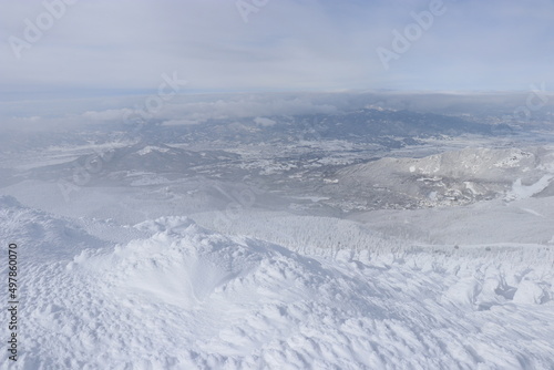 Wallpaper Mural スノーモンスター、山形県、蔵王（樹氷） Torontodigital.ca