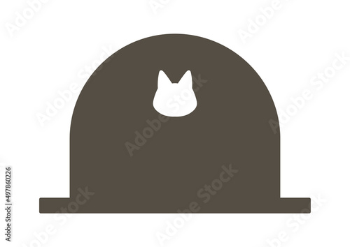 猫のお墓のアイコン