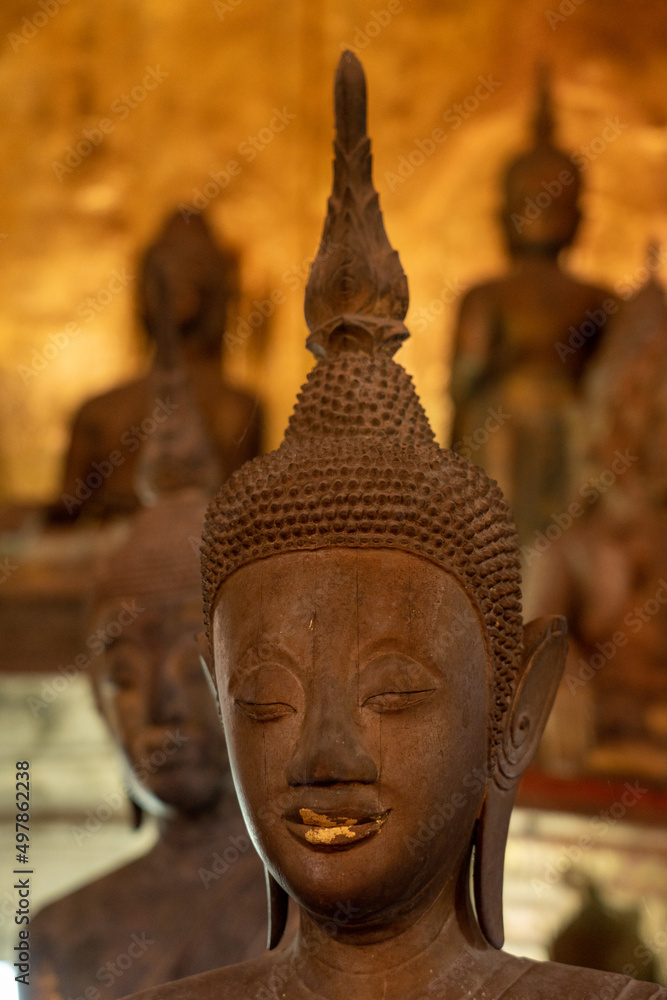 statue of buddha in luang prabang
