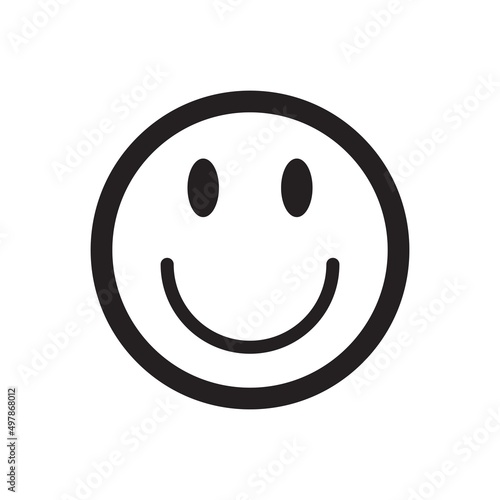 Happy emoji icon
