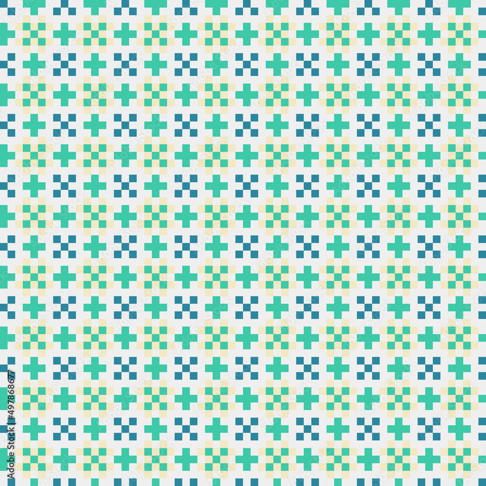 Abstract Cross Pattern generative computational art illustration Abstract Cross Pattern generative computational art illustration