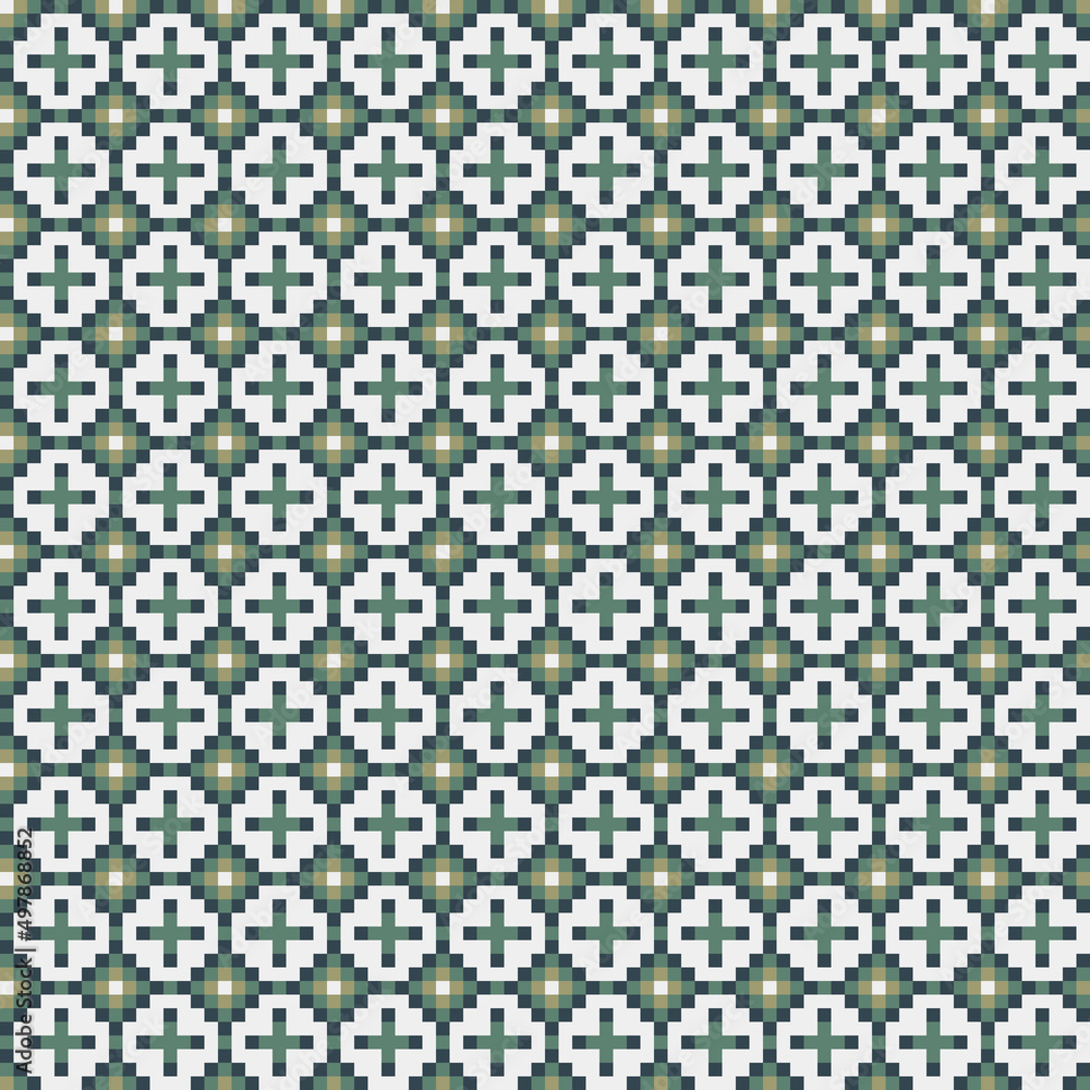 Abstract Cross Pattern generative computational art illustration Abstract Cross Pattern generative computational art illustration