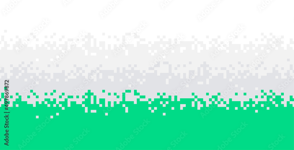 green color pixilated pixel background
