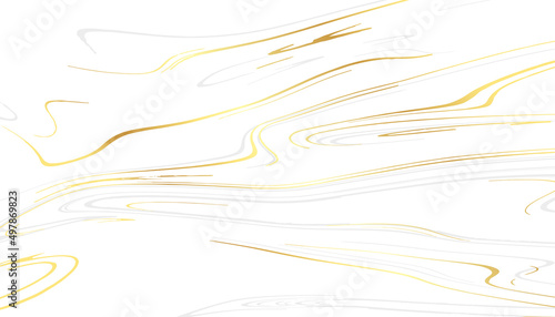 white marble texture golden lines background