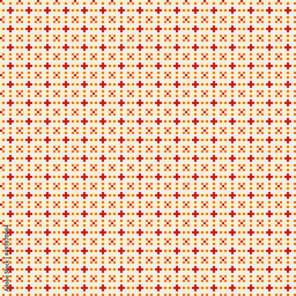 Abstract Cross Pattern generative computational art illustration Abstract Cross Pattern generative computational art illustration
