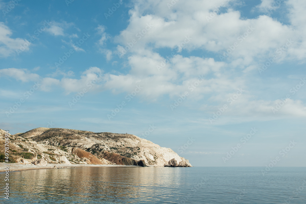 coast, landscape mountain coast and sea, sea coast in the west sea, mountain landscape