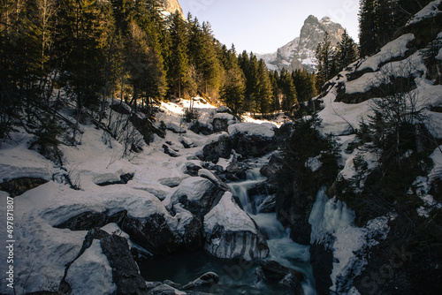 Obraz na płótnie alps w salonie
