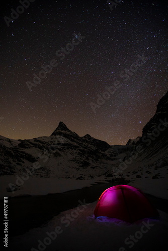 Obraz na płótnie alps w salonie
