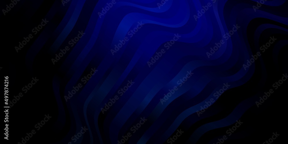 Dark Pink, Blue vector background with bent lines. Dark Pink, Blue vector background with bent lines.
