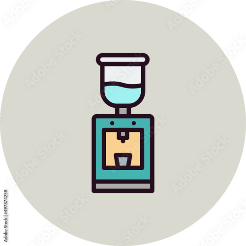 Water Cooler Icon