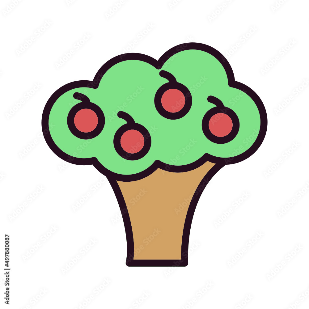 Apple tree Icon Apple tree Icon
