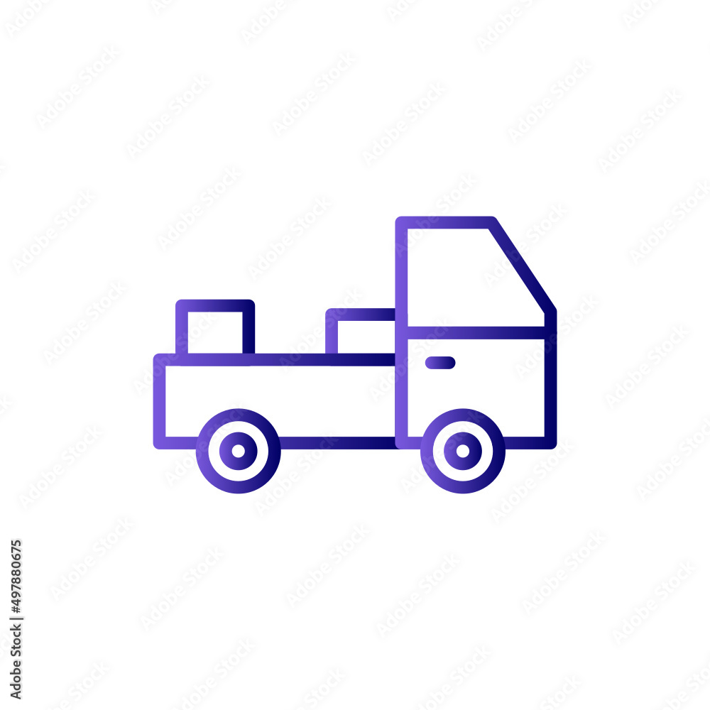 Pick Up Truck Icon