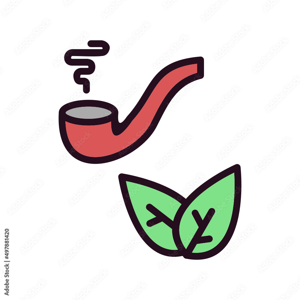 Obraz premium Tobacco Icon