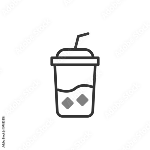 Iced Coffee Icon