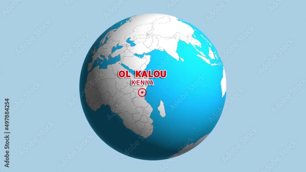 KENYA OL KALOU ZOOM IN FROM SPACE KENYA OL KALOU ZOOM IN FROM SPACE