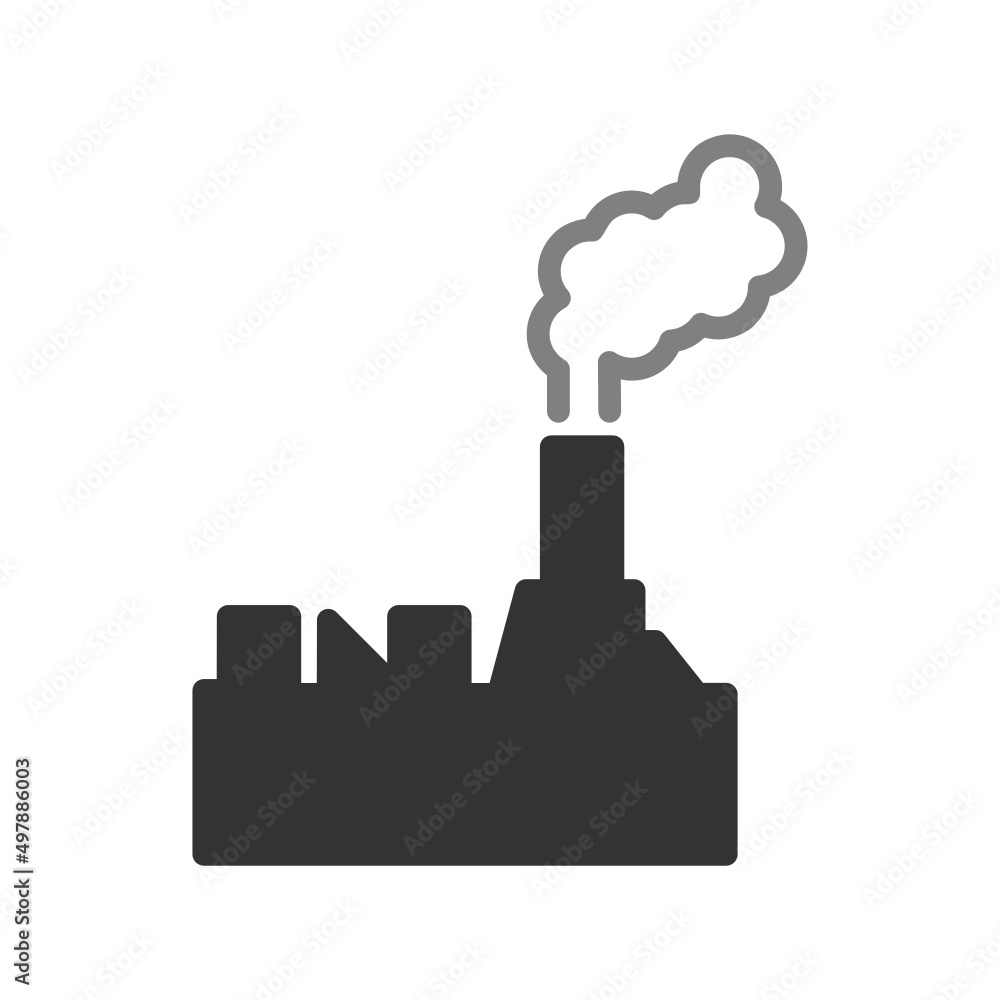 Oil Refinery Icon Oil Refinery Icon