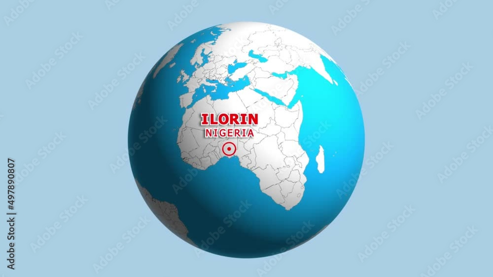NIGERIA ILORIN ZOOM IN FROM SPACE NIGERIA ILORIN ZOOM IN FROM SPACE