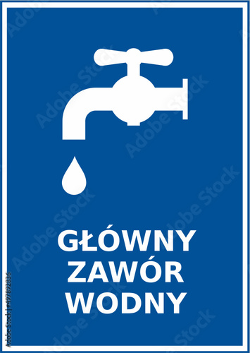 Główny zawór wodny