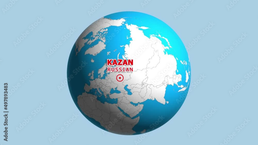 RUSSIAN KAZAN ZOOM IN FROM SPACE RUSSIAN KAZAN ZOOM IN FROM SPACE