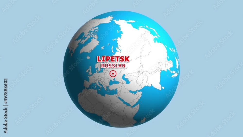 RUSSIAN LIPETSK ZOOM IN FROM SPACE RUSSIAN LIPETSK ZOOM IN FROM SPACE
