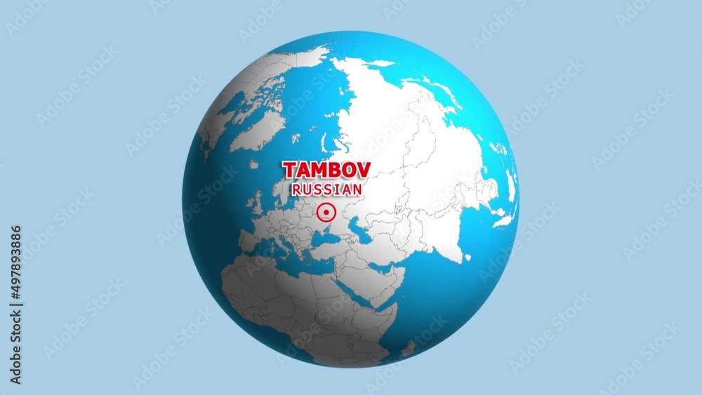 RUSSIAN TAMBOV ZOOM IN FROM SPACE RUSSIAN TAMBOV ZOOM IN FROM SPACE