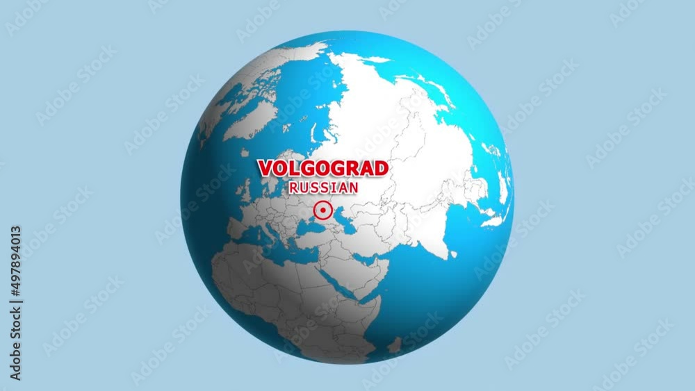 RUSSIAN VOLGOGRAD ZOOM IN FROM SPACE RUSSIAN VOLGOGRAD ZOOM IN FROM SPACE