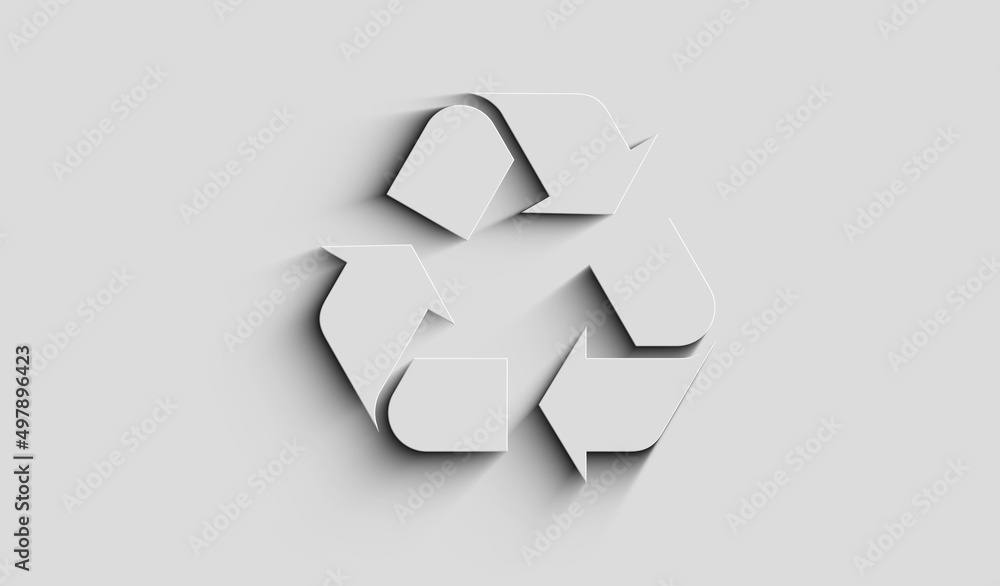 Recycling electronic waste data and sustainable symbol concept 3d illustration Recycling electronic waste data and sustainable symbol concept 3d illustration