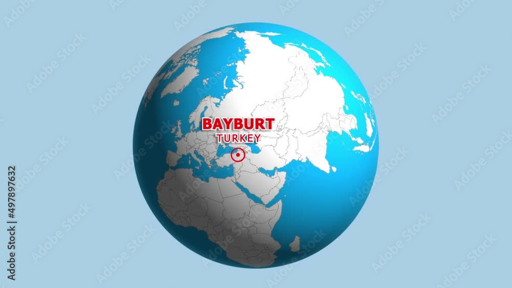 TURKEY BAYBURT ZOOM IN FROM SPACE TURKEY BAYBURT ZOOM IN FROM SPACE