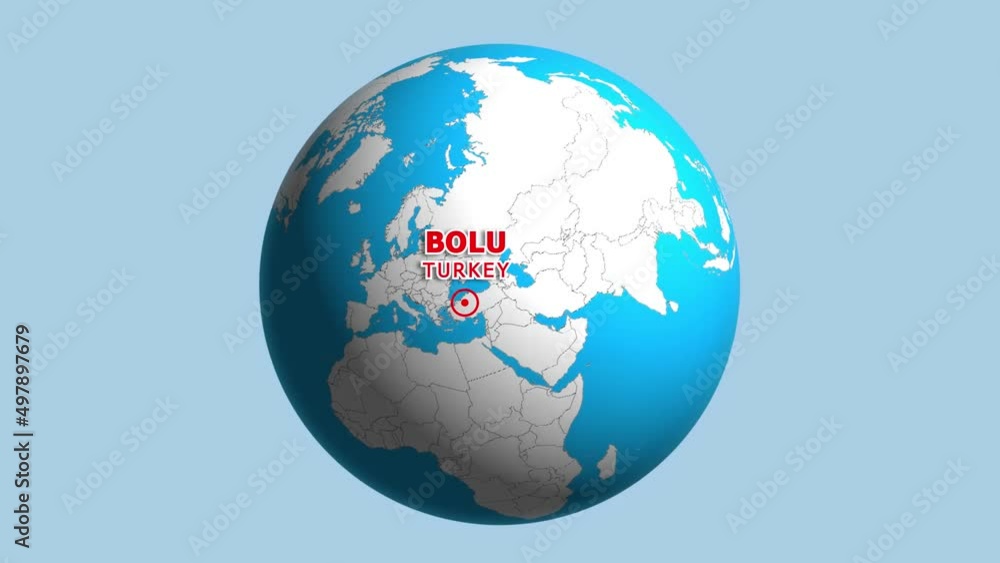 TURKEY BOLU ZOOM IN FROM SPACE TURKEY BOLU ZOOM IN FROM SPACE