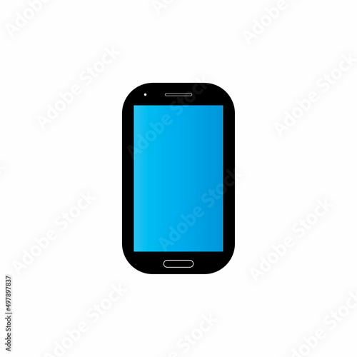 Phone icon vector illustration background