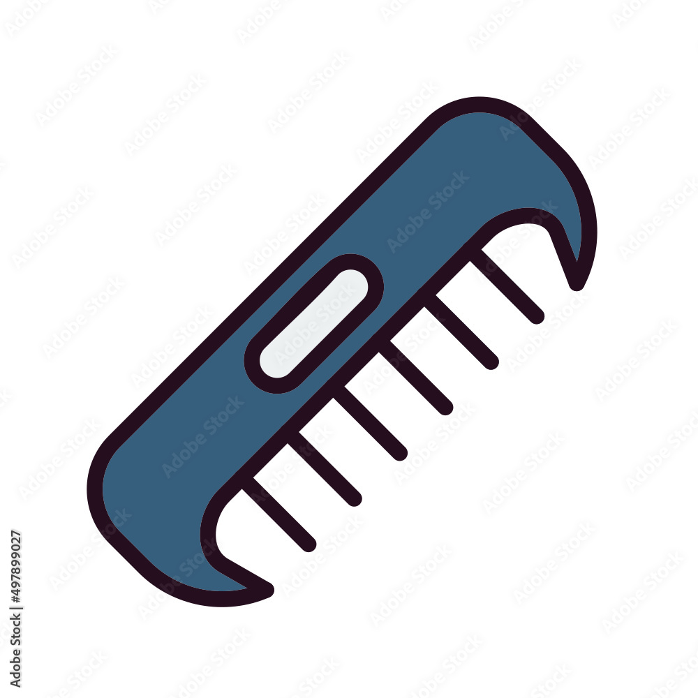Fototapeta premium Pet Comb Icon