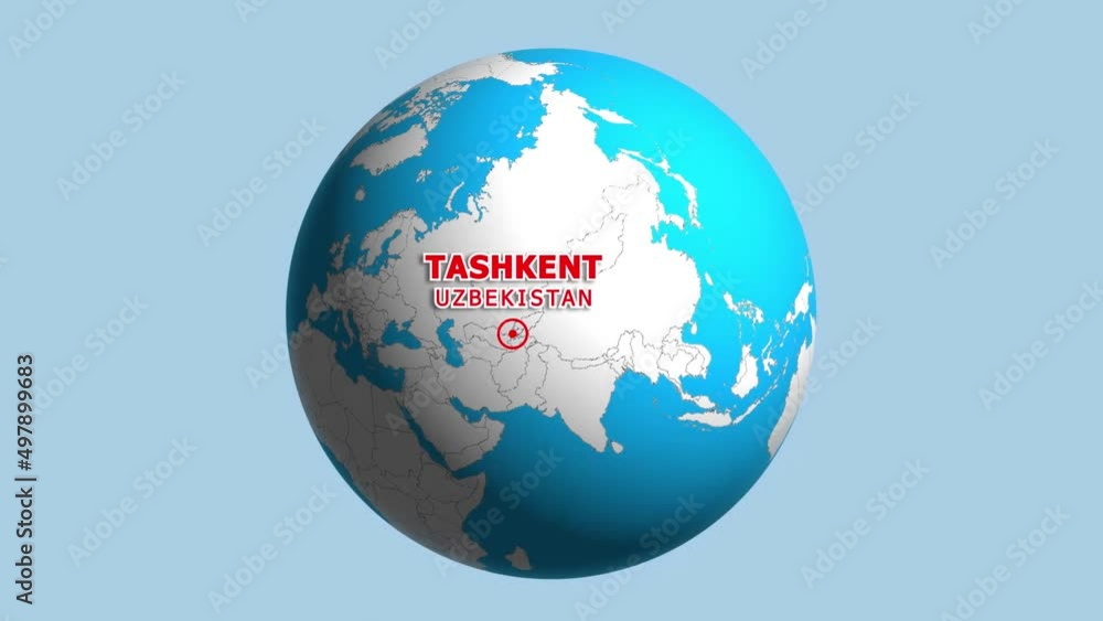 UZBEKISTAN TASHKENT ZOOM IN FROM SPACE UZBEKISTAN TASHKENT ZOOM IN FROM SPACE