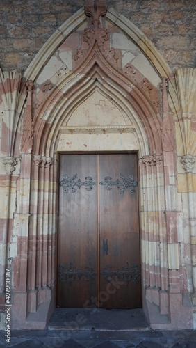old church door
