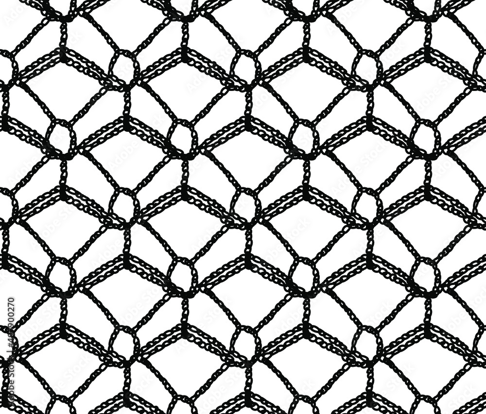 Seamless Vector Knitted Net Pattern Seamless Vector Knitted Net Pattern