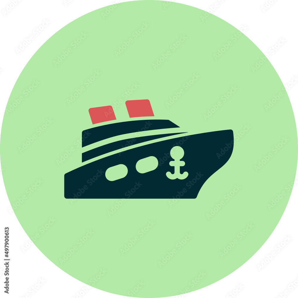 Obraz premium Ship Icon