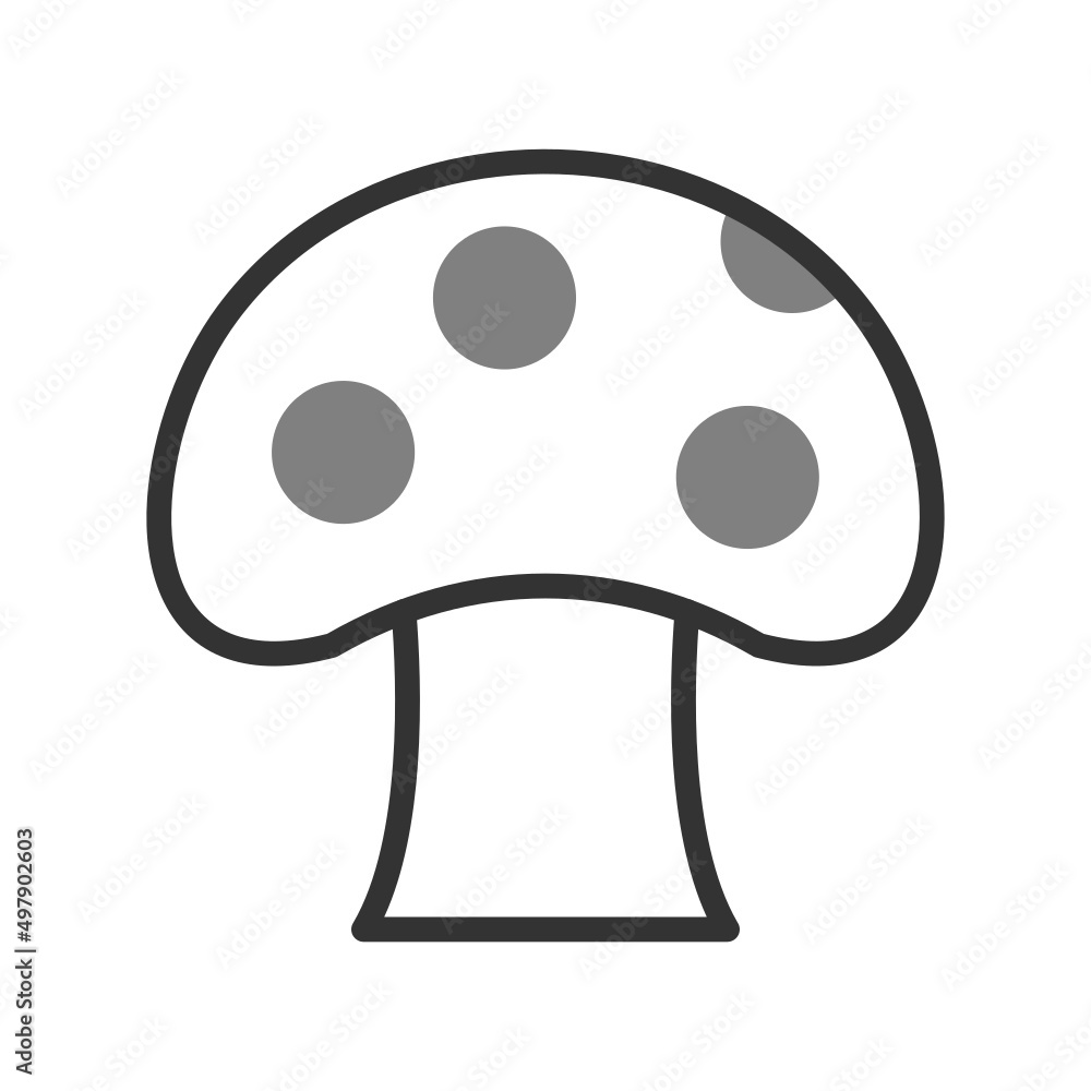 Fototapeta premium Mushroom Icon