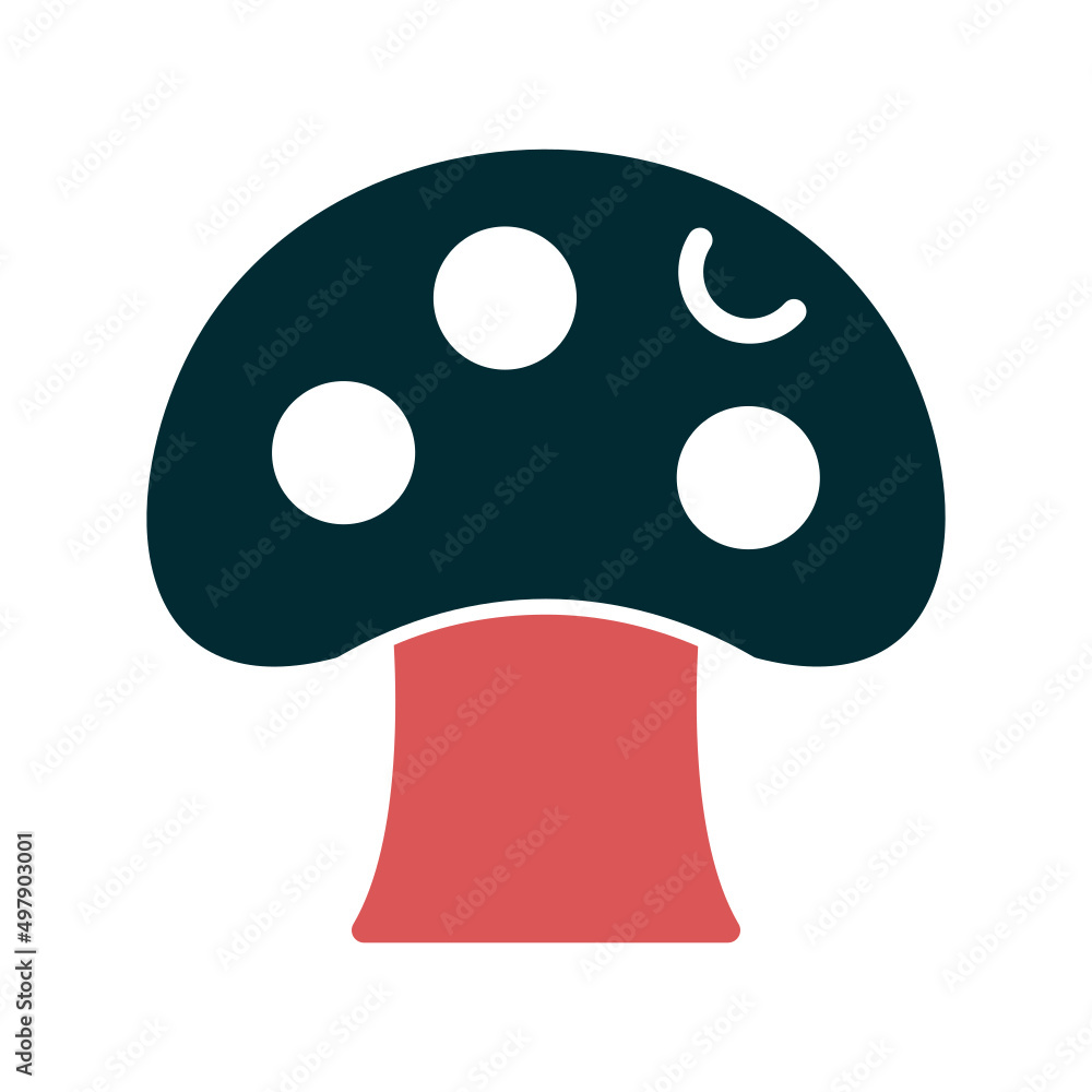 Fototapeta premium Mushroom Icon